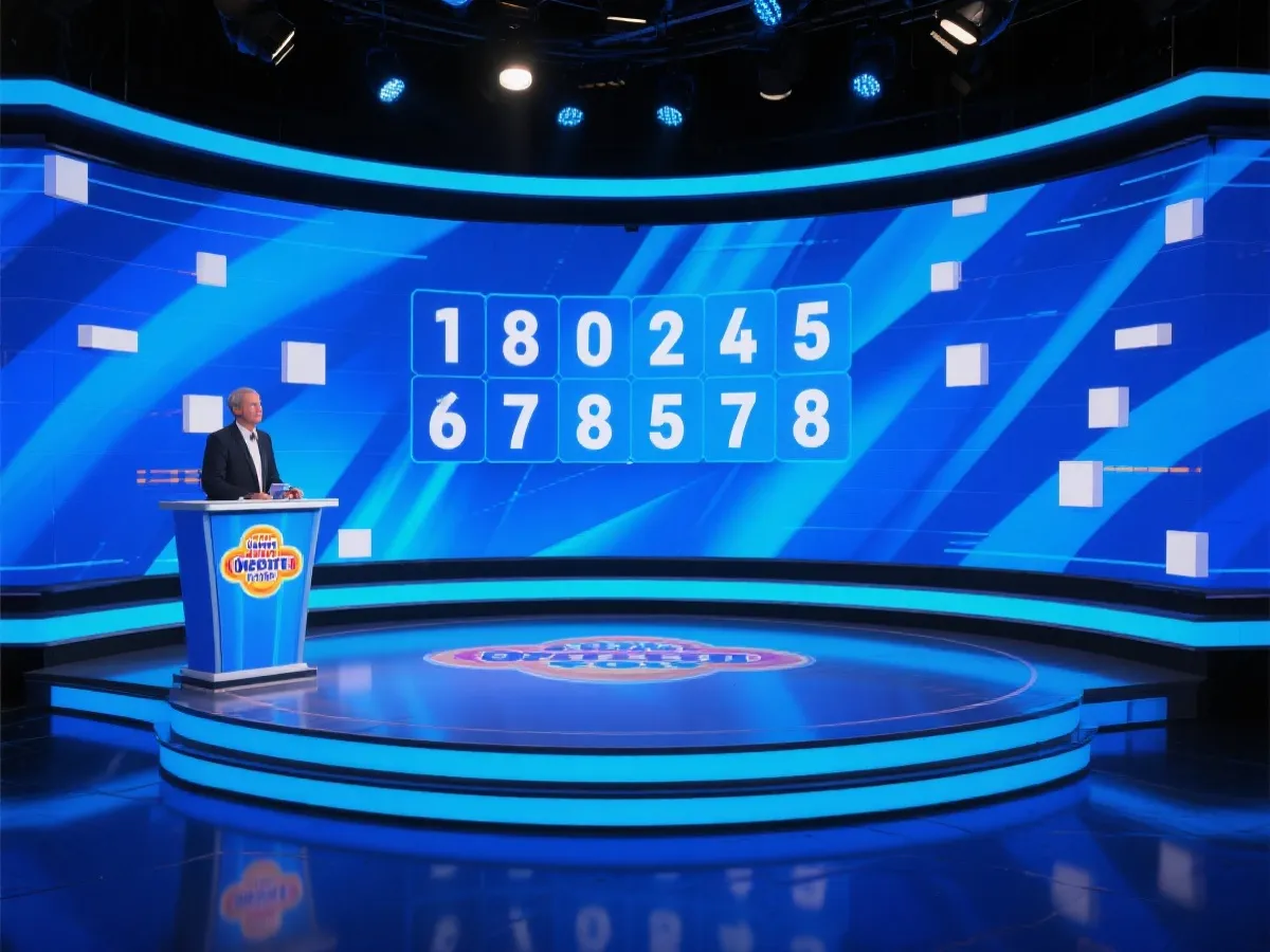 开奖直播演播厅示意图